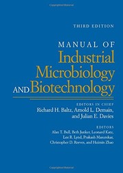 Cover of Manual of industrial microbiology and biotechnology by Richard H. Baltz
