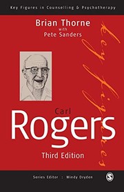 Cover of Carl Rogers by Brian Thorne