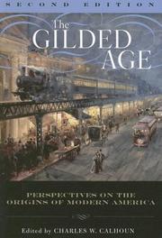 Cover of The Gilded Age by Charles W. Calhoun