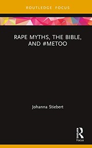 Front cover of Rape Myths the Bible And #metoo by Johanna Stiebert