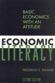 Cover of Economic Literacy by Frederick S. Weaver