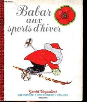 Front cover of Babar aux sports d'hiver by Jean de Brunhoff