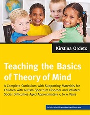 Front cover of Teaching the Basics of Theory of Mind by Kirstina Ordetx