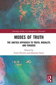 Front cover of Modes of Truth by Carlo Nicolai