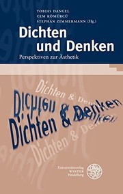 Front cover of Dichten und Denken by Germany) Dichten und Denken : Perspektiven zur Ästhetik (Conference) (2008 Ludwigshafen am Rhein