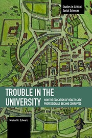 Front cover of Trouble in the university by Mildred A. Schwartz
