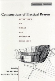 Cover of Constructions of practical reason by Herlinde Pauer-Studer