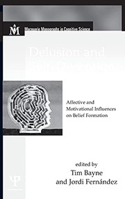 Front cover of Delusions, Self-Deception and Affective Influences on Belief-Formation (Macquarie Monographs in Cognitive Science) by Fernández/Bayne