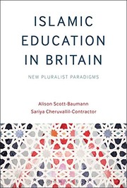 Cover of Islamic Education in Britain by Alison Scott-Baumann