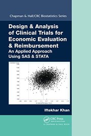 Cover of Design and Analysis of Clinical Trials for Economic Evaluation and Reimbursement by Iftekhar Khan