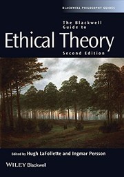 Front cover of The Blackwell guide to ethical theory by Hugh LaFollette