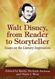 Front cover of Walt Disney, from reader to storyteller by Kathy Merlock Jackson