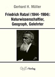Front cover of Friedrich Ratzel (1844-1904) by Gerhard H. Müller