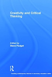 Cover of Creativity and critical thinking by Steve Padget