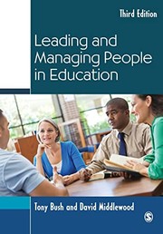 Cover of Leading and Managing People in Education by Tony Bush
