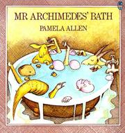 Front cover of Mr. Archimedes' Bath by Pamela Allen