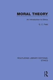 Cover of Moral Theory by G. C. Field