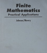 Cover of Finite Mathematics by David B. Johnson