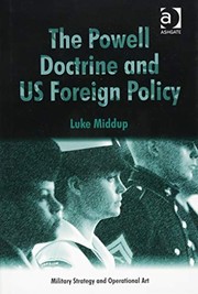 Front cover of Powell Doctrine and US Foreign Policy by Luke Middup