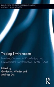 Cover of Trading Environments by Gordon M. Winder