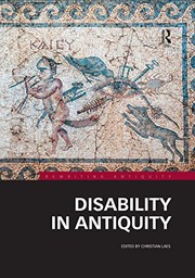 Front cover of Disability in Antiquity by Christian Laes