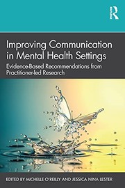 Front cover of Improving Communication in Mental Health Settings by Michelle O'Reilly
