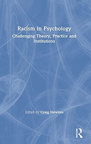 Cover of Racism in Psychology by Craig Newnes