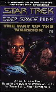 Front cover of Star Trek Deep Space Nine - The Way of the Warrior by Diane Carey