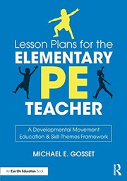 Cover of Lesson Plans for the Elementary PE Teacher by Michael E. Gosset