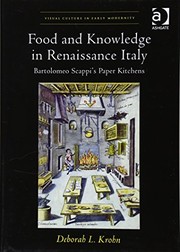 Front cover of Food and Knowledge in Renaissance Italy by Deborah L. Krohn