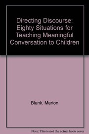 Cover of Directing discourse by Marion Blank