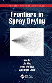 Cover of Frontiers in Spray Drying by Nan Fu