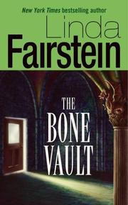Front cover of The Bone Vault by Linda Fairstein