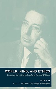 Cover of World, Mind, and Ethics by J. E. J. Altham