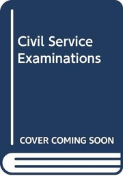 Front cover of Civil Service Examinations by Stephen Krulik