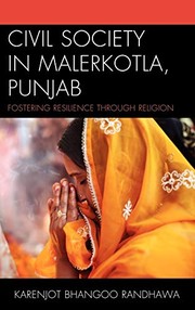 Front cover of Civil society in Malerkotla, Punjab by Karenjot Bhangoo Randhawa