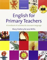 Front cover of English for primary teachers by Mary Slattery