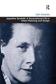 Front cover of Jaqueline Tyrwhitt by Ellen Shoshkes