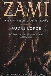 Cover of Zami by Audre Lorde