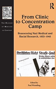 Front cover of From Clinic to Concentration Camp by Paul Weindling