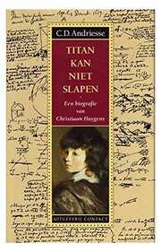 Cover of Titan kan niet slapen by Cornelis Dirk Andriesse