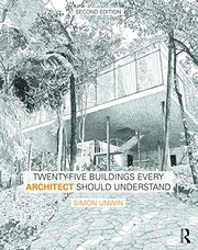 Cover of Twenty-Five Buildings Every Architect Should Understand by Simon Unwin