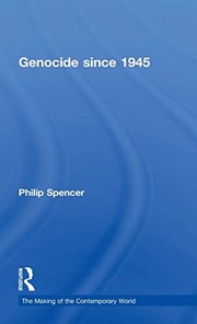 Cover of Genocide since 1945 by Philip Spencer