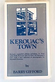 Front cover of Kerouac's town by Barry Gifford