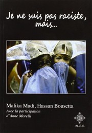 Cover of Je ne suis pas raciste, mais-- by Malika Madi