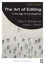 Front cover of The Art of Editing by Brian S Brooks
