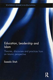 Front cover of Education, Leadership and Islam by Saeeda Shah