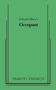Cover of Edward Albee's occupant by Edward Albee