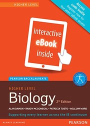 Front cover of Pearson Baccalaureate Biology Higher Level 2nd Edition Ebook Only Edition (etext) for the IB Diploma by Patricia Tosto