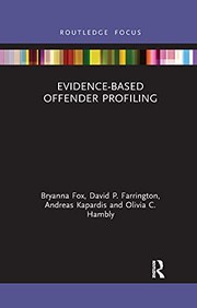 Cover of Evidence-Based Offender Profiling by David P. Farrington